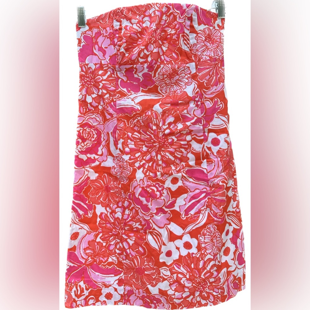 Lilly Pulitzer | Strapless Dress. Size 4